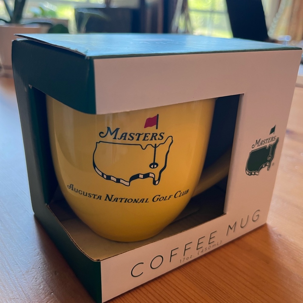 Masters Augusta National Yellow Mug
